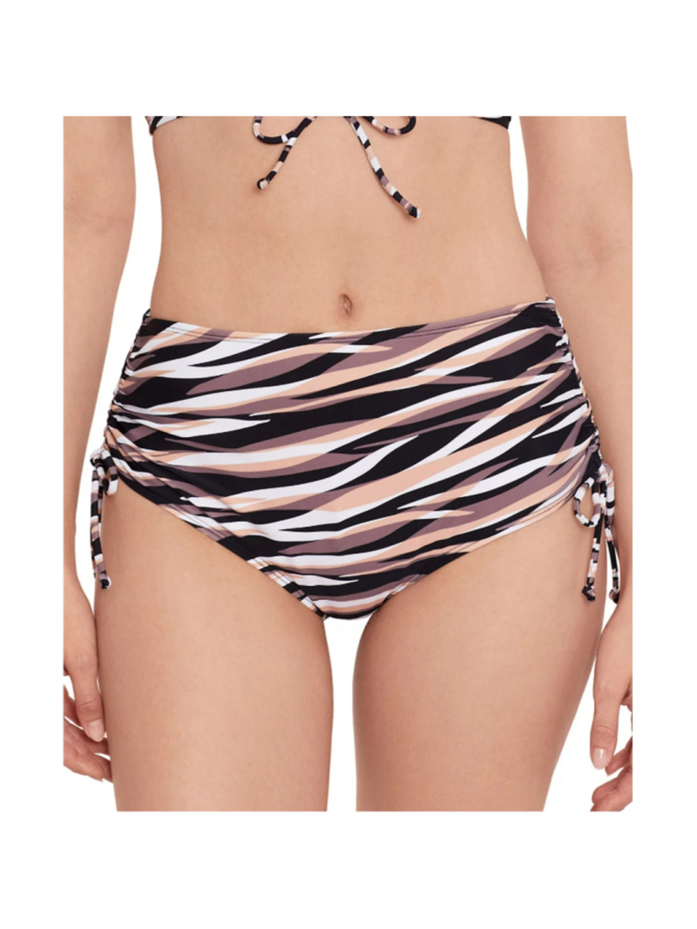 Salt + Cove Size Small Multicolor Striped Side-Tie Bikini Bottoms NWT